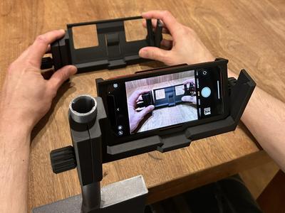iPhone holder- for instruction videos-iPhone 12-16