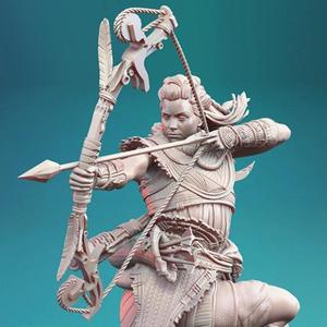 Aloy Forbidden West STL files for 3D Printing | Assembly Model