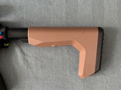 Airsoft M4-AR15 stock (13) and butt plate
