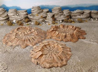 Battlefield craters