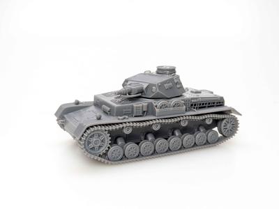 Panzer IV Ausf.C + 3 Tankmen (Germany, WW2)