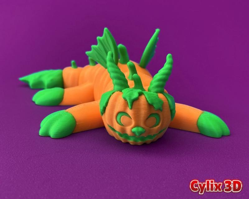 Articulated Pumpkin Dragon