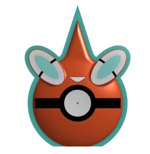 Rotom Pokeball / Pokémon Go Plus + Protective Case