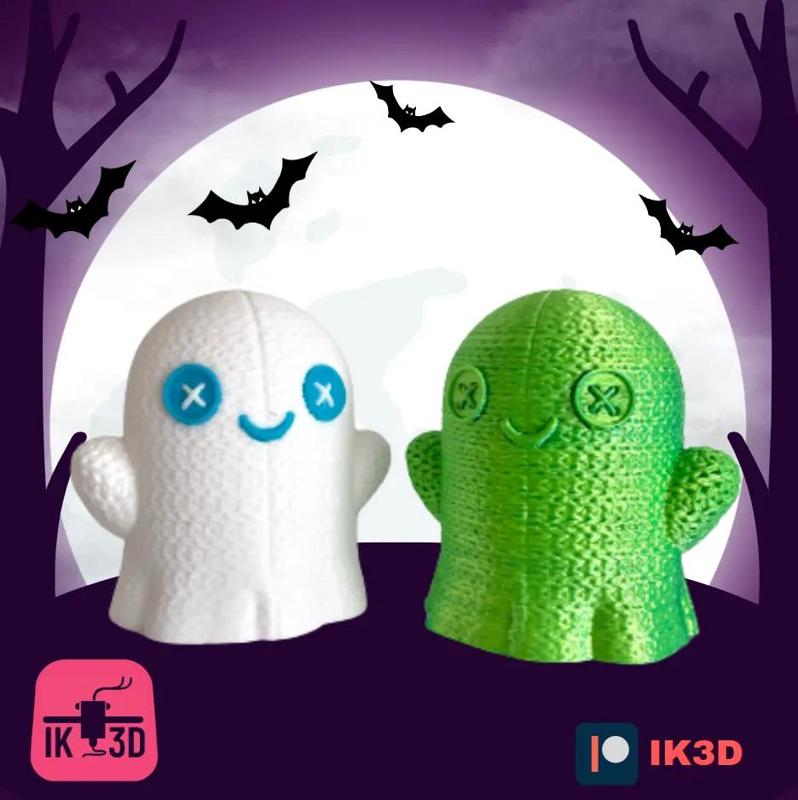 CROCHET GHOST – NO SUPPORTS – COLOR PRINT