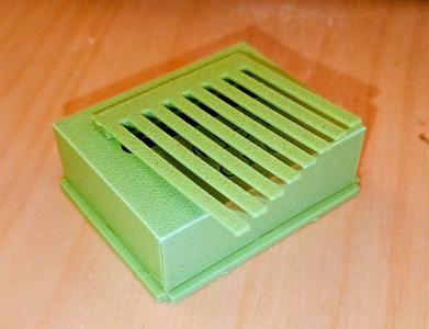 Folded card calimba