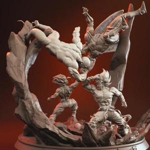 Like Father Like Son Diorama STL files for 3D Printing | Assembly Model
