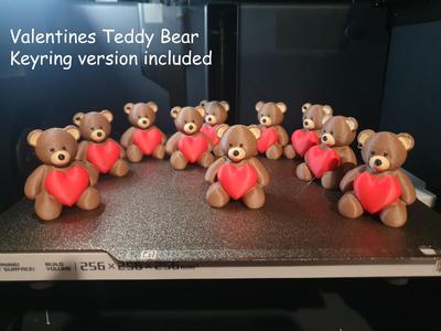 Valentines Teddy Bear – 2 Parts