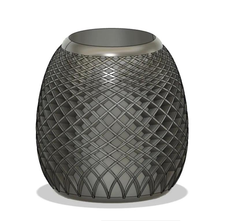 Spiral Vase Pot for Plant flowers