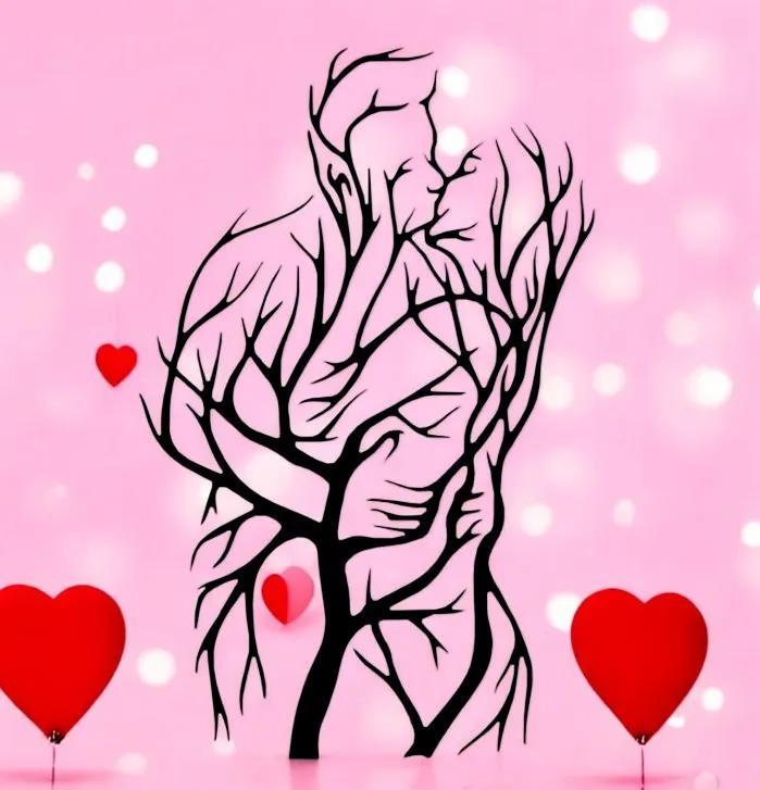 Kiss Tree Art