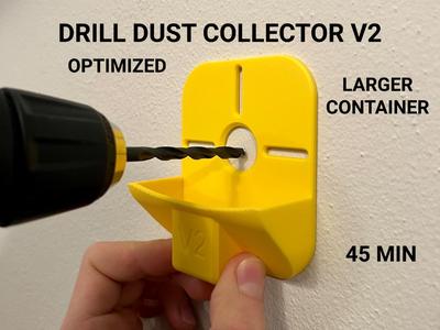 Drill Dust Collector And Guide V2