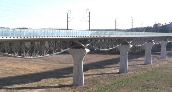 TGV viaduct Vallee de l’Arc – Ventabren – HO and N