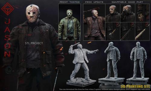 Jason friday person action figure