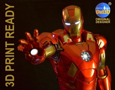 IRON MAN Mark 7 HQ 62cm 1-3Scale 3D Print Ready