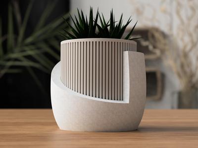 Japandi Planter