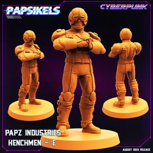 PAPZ INDUSTRIES HENCHMEN E