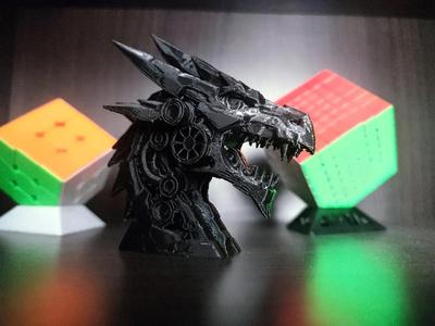 Dragon Mecha head   