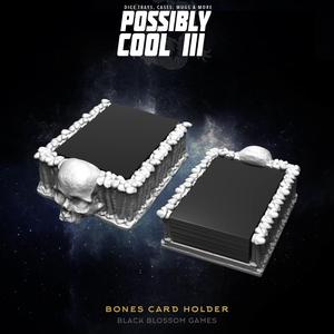 T3CH03 Bones Card Deck Holder :: Possibly Cool Dice Tower 3