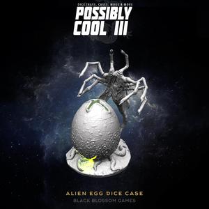 T3DC04 Alien Egg Dice Case Box :: Possibly Cool Dice Tower 3