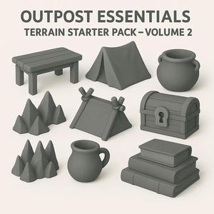 Outpost Essentials – Terrain Starter Pack (Volume 2)