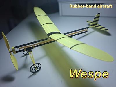 Wind-up Airplane "Wespe"