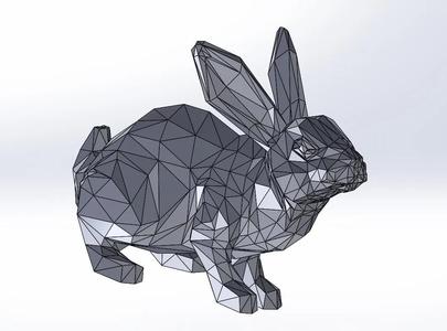 Low Poly Rabbit – Decoration