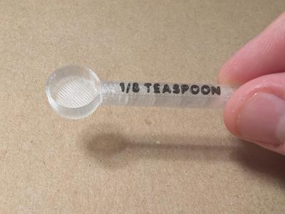 1/8th teaspoon Measuring Spoon