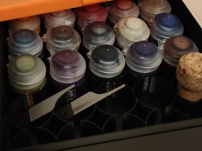 Citadel Paint Storage Box with Lid - A1 Mini Print