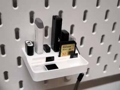 Skadis holder USB, SD and Micro-SD (No support)