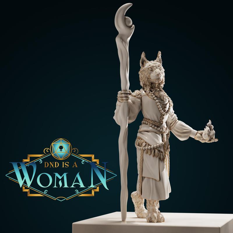 Tabaxi Sorcerer – Dobra – 28/32mm and 75mm