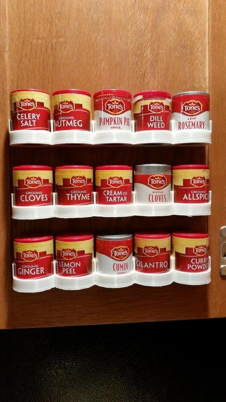 Parametric Spice Rack