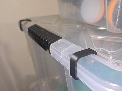 Costco Big Clear Bin - Securement Hook