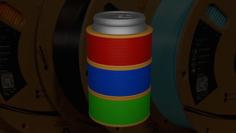 Filament Can / Pen Hodler