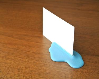 Puddle Card Stand