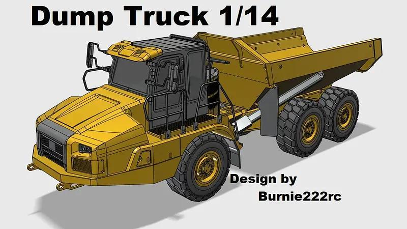 1/14 Kitten 703 – Articulating Dump Truck