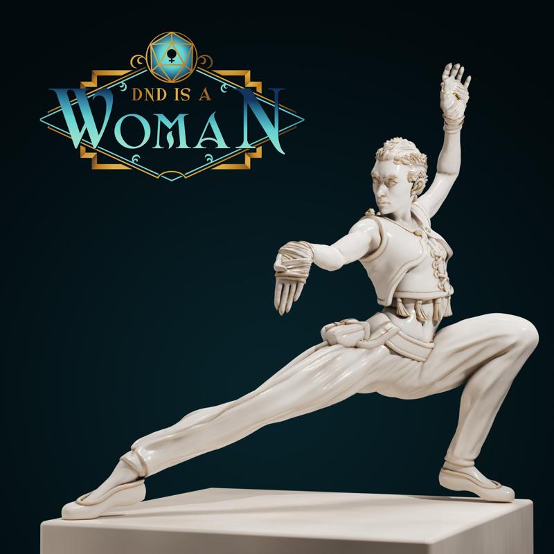 Goliath Monk – Drazde – 28/32mm and 75mm