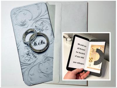 greetings card Wedding rings