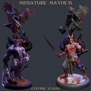 Miniature Mayhem: Cosmic Clash – 5e Stats Included (August 2023)