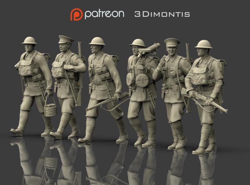british soldiers ww1