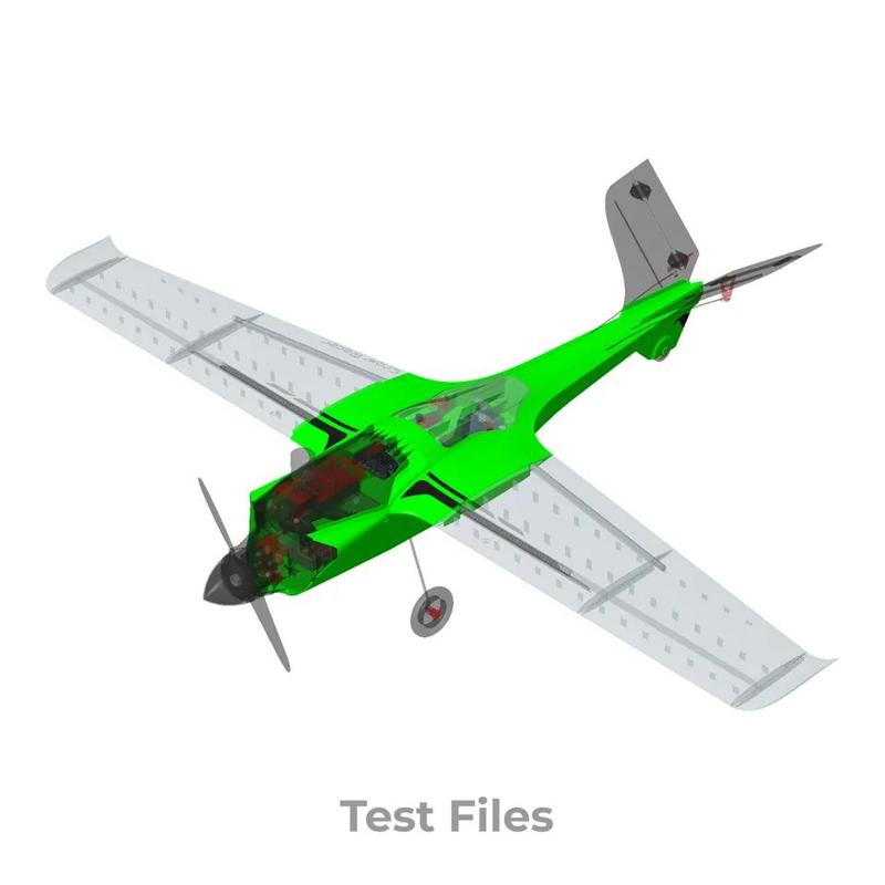 Crow Racer 750 V2 mm FPV Racer Plane – Test Files