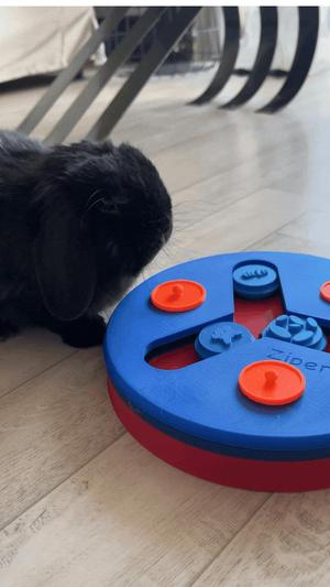 Rabbit Puzzle Feeder – Toy for Pet Enrichment