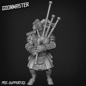 Clan Goat Bag Piper