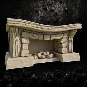 Wood Fireplace