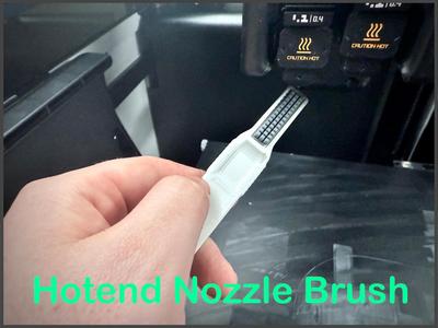 Hotend Nozzle Brush