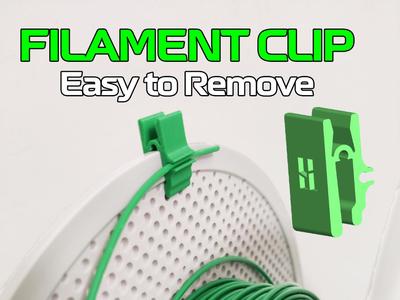 Filament Clip - Easy to Remove
