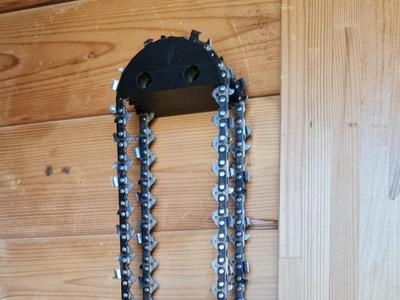 Chainsaw Chain holder Wallmount