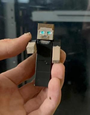 Minecraft Steve Minatare. articulated arms. V1