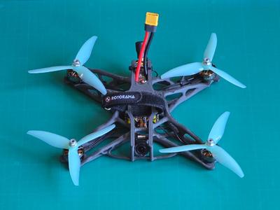 Ultralight 5″ FPV frame