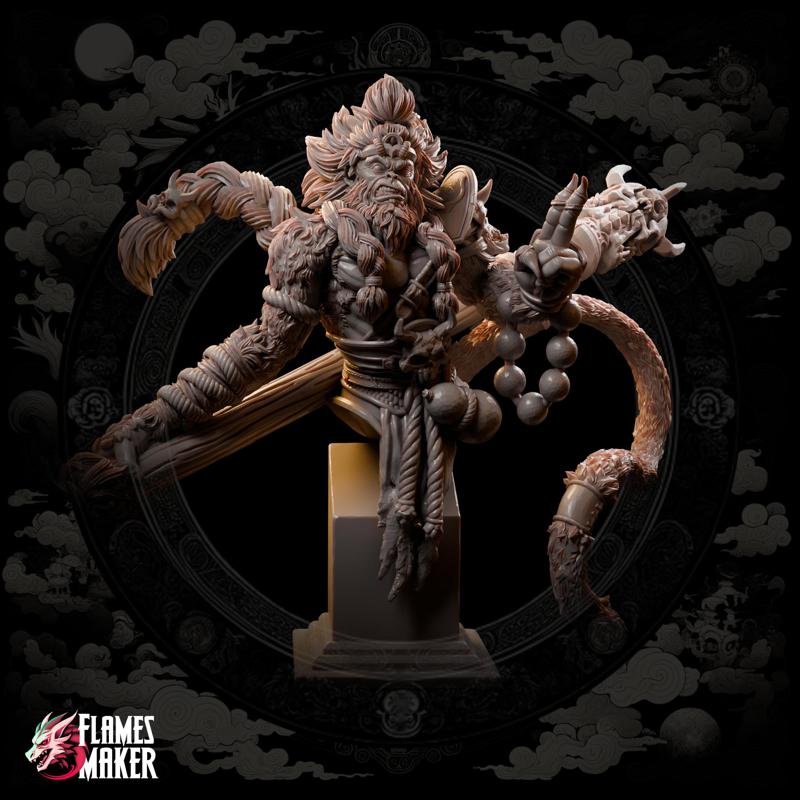 Celestial Monk Son Wukong’s Bust – PRE SUPPORTED