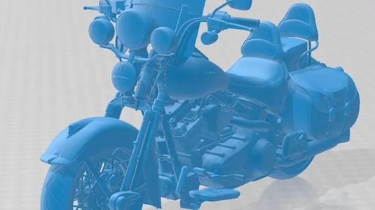 Harley Davidson Springer FLSTS Heritage 2013 Printable Motorbike