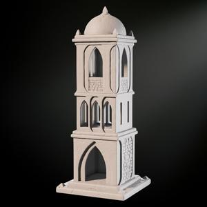 Sci-Fi Desert Watchtower